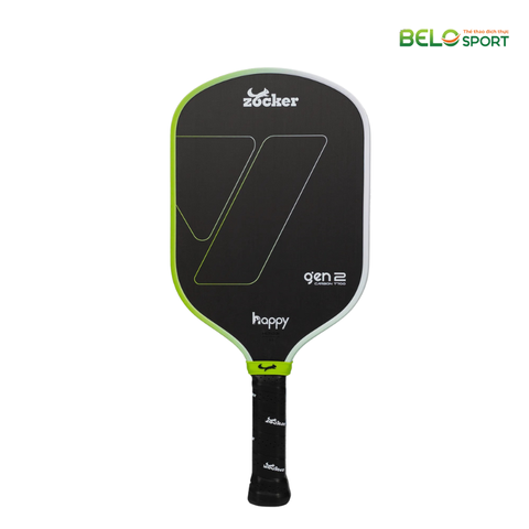 Vợt Pickleball Zocker Happy HP02 Gen 2 Màu Xanh Neon