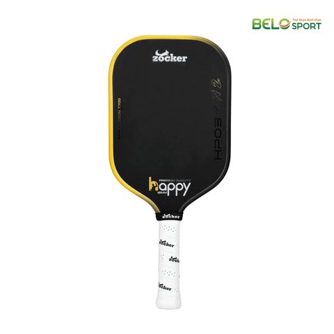 Vợt Pickleball Zocker Happy HP03 Gen 2 Màu Vàng Đen