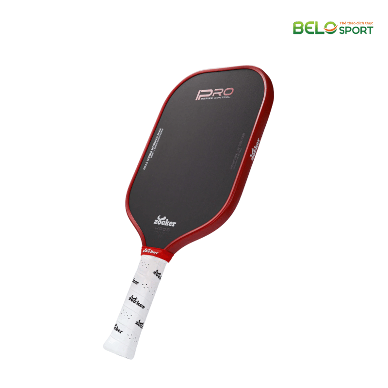 Vợt Pickleball Zocker Happy HP05 Pro Series Control Màu Đỏ
