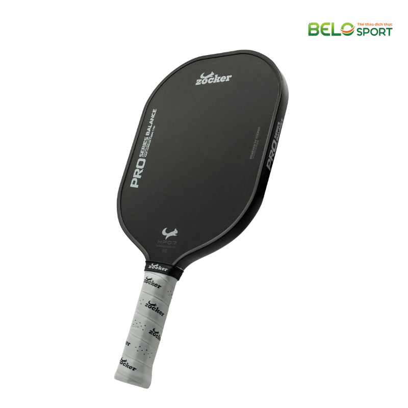Vợt Pickleball Zocker Happy HP07 Pro Series Balance Màu Đen