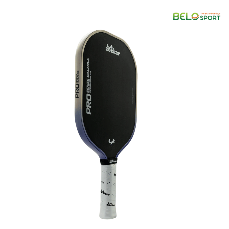 Vợt Pickleball Zocker Happy HP07 Pro Series Balance Màu Tím Vàng