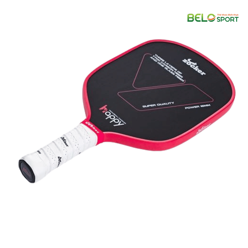 Vợt Pickleball Zocker Happy HP2 Super Quality Màu Hồng