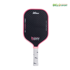 Vợt Pickleball Zocker Happy HP3 Premium Quality Màu Hồng