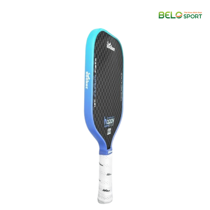 Vợt Pickleball Zocker Happy HP3 Premium Quality Màu Tím Gradient