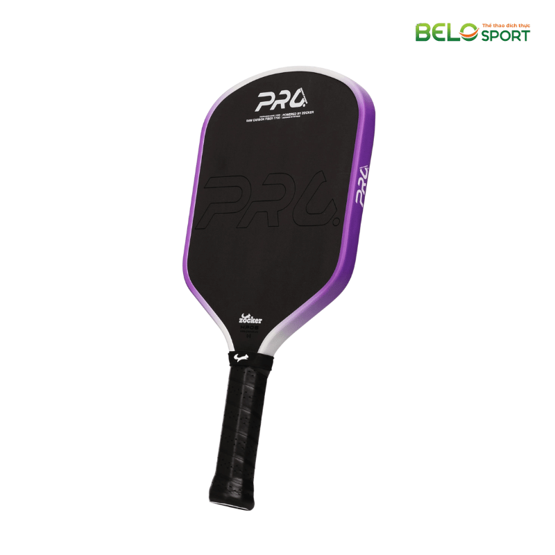 Vợt Pickleball Zocker HP06 Pro Series Power Màu Tím