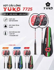 Vợt Cầu Lông Yuko 7725 Chính Hãng