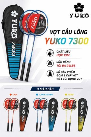 Vợt Cầu Lông Yuko 7300 Chính Hãng