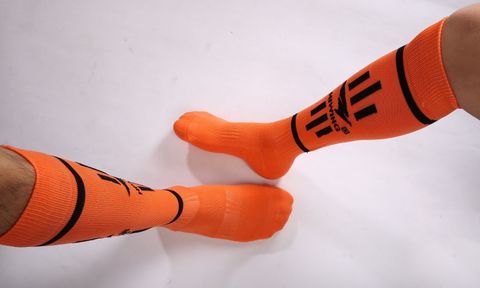 Tất Bóng Đá Dài Hiwing Màu Cam