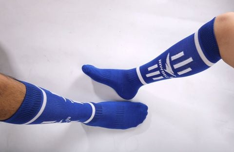 Tất Bóng Đá Dài Hiwing Màu Xanh Dương