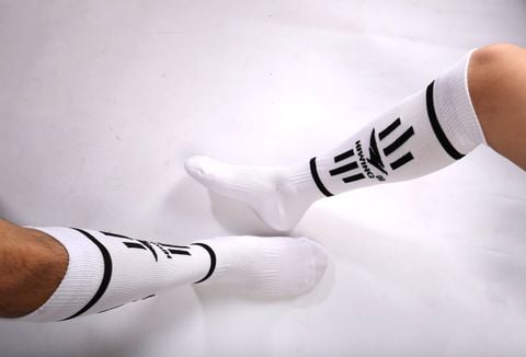 Tất Bóng Đá Dài Hiwing Màu Trắng
