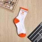 Tất Thể Thao Hiwing 88 Màu Trắng Cam