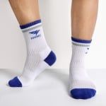 Tất Thể Thao Hiwing 88 Màu Trắng Xanh