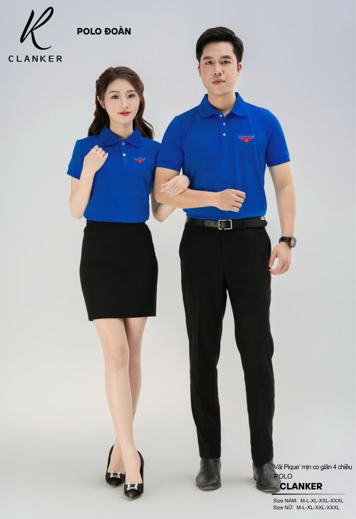 Áo Polo Đoàn Thanh Niên Việt Nam Cờ Đỏ Sao Vàng Nam Nữ