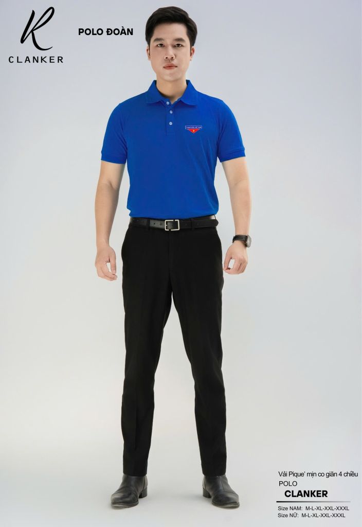 Áo Polo Đoàn Thanh Niên Việt Nam Cờ Đỏ Sao Vàng Nam Nữ