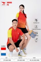 Áo Pickleball, Cầu Lông Hiwing P3 –  Màu Vàng