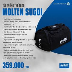 Túi trống thể thao du lịch đa năng Molten Sugoi