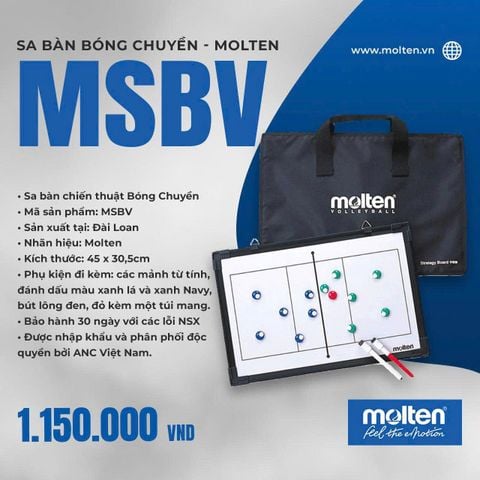 Sa bàn chiến thuật Bóng chuyền Molten MSBV