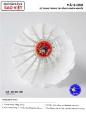 Hộp Cầu Lông Thi Đấu Sao Việt S350