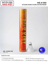 Hộp Cầu Lông Thi Đấu Sao Việt S350