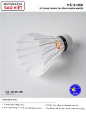 Hộp Cầu Lông Thi Đấu Sao Việt S350