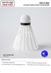 Hộp Cầu Lông Thi Đấu Sao Việt S350