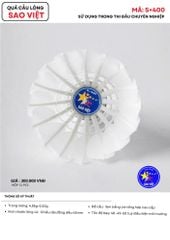 Hộp Cầu Lông Thi Đấu Sao Việt S400