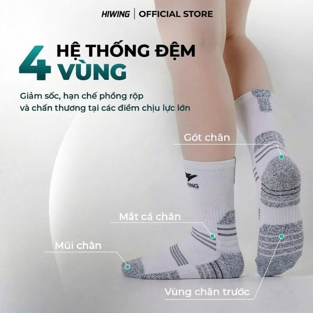 TẤT THỂ THAO HIWING CAO CẤP – BẢTẤT THỂ THAO HIWING CAO CẤP – BẢO VỆ CHÂN, TỐI ƯU HIỆU SUẤTO VỆ CHÂN, TỐI ƯU HIỆU SUẤT