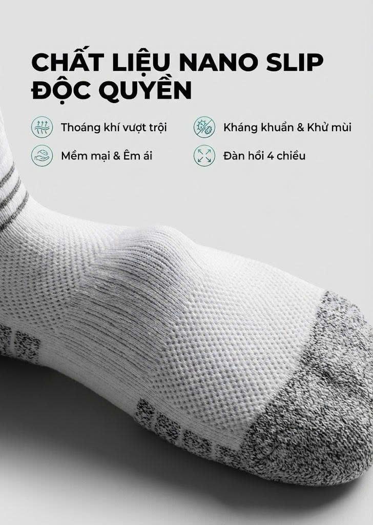 TẤT THỂ THAO HIWING CAO CẤP – BẢTẤT THỂ THAO HIWING CAO CẤP – BẢO VỆ CHÂN, TỐI ƯU HIỆU SUẤTO VỆ CHÂN, TỐI ƯU HIỆU SUẤT