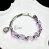  Vòng thiết kế - Thạch anh tím đa giác 