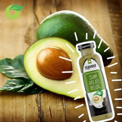  Nước sốt salad hữu cơ quả bơ Ozgarnics (250ml) 