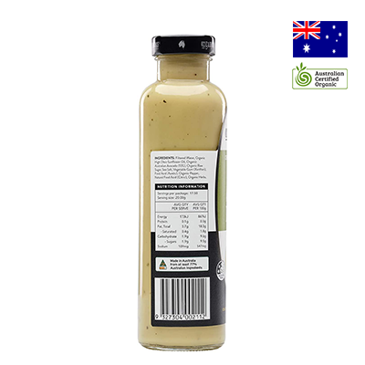  Nước sốt salad hữu cơ quả bơ Ozgarnics (250ml) 