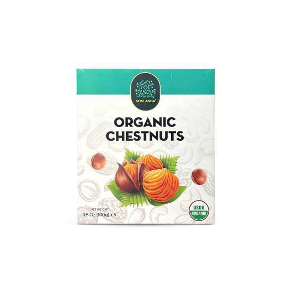  Hạt dẻ nguyên vỏ hữu cơ 500gr 