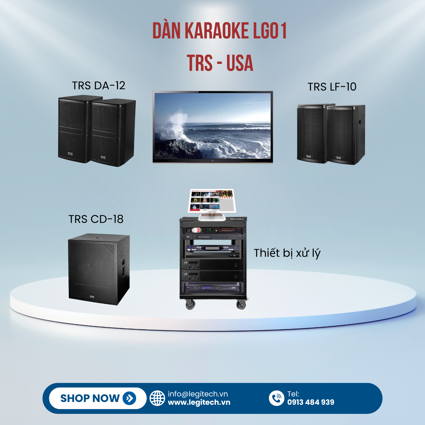  Dàn âm thanh karaoke LG01 