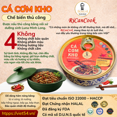 HỘP 2 BÁT CÁ CƠM KHO - DAILY - RICANCOOK - DAILY (Quý khách vui lòng chọn đơn vị tính)