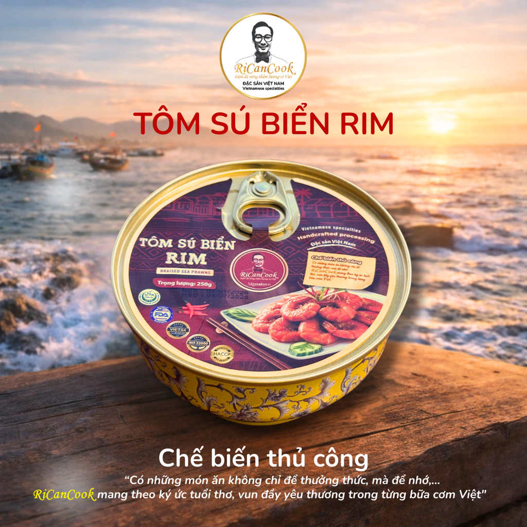 HỘP 2 BÁT TÔM SÚ BIỂN RIM - SIGNATURE - RICANCOOK - (Quý khách vui lòng chọn đơn vị tính)