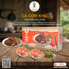 CÁ CƠM KHO - DAILY - RICANCOOK - DAILY -  BÁT/ HỘP (Quý khách vui lòng chọn đơn vị tính)