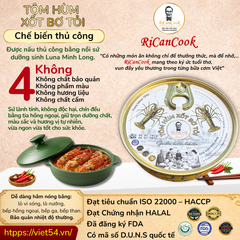 HỘP 2 BÁT TÔM HÙM XỐT BƠ TỎI - ROYAL - RICANCOOK -  (Quý khách vui lòng chọn đơn vị tính)