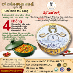 HÔP 2 BÁT CÁ CHÌNH KHO NGHỆ (phi lê) - ROYAL - RICANCOOK (Quý khách vui lòng chọn đơn vị tính)