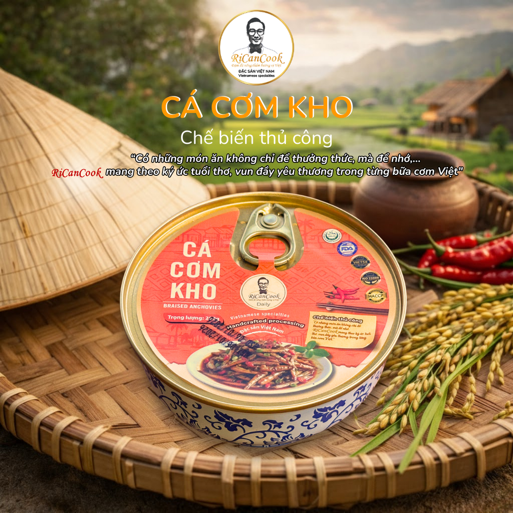 HỘP 2 BÁT CÁ CƠM KHO - DAILY - RICANCOOK - DAILY (Quý khách vui lòng chọn đơn vị tính)