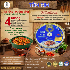 BÁT TÔM RIM - DAILY - RICANCOOK - DAILY - (Quý khách vui lòng chọn đơn vị tính)