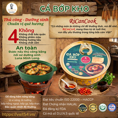 BÁT CÁ BỚP KHO - SIGNATURE - RICANCOOK - (Quý khách vui lòng chọn đơn vị tính)