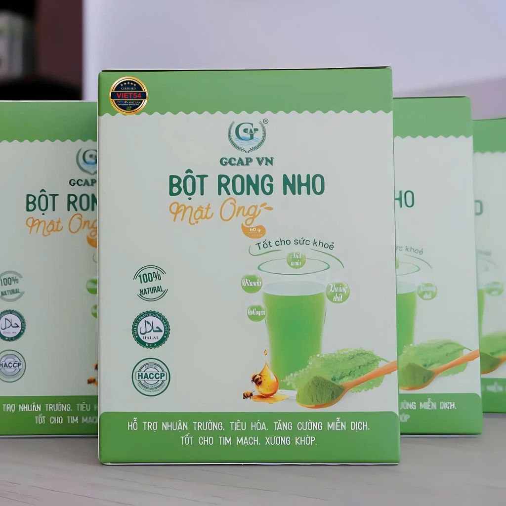 Bột Rong Nho Mật Ong