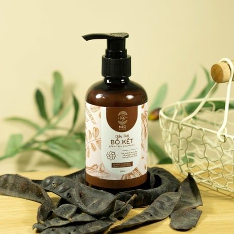 Dầu Gội Bồ Kết Giảm Rụng Óng Mượt Tóc NEO Nature 250ml