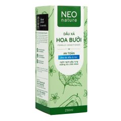Dầu Xả Hoa Bưởi Dưỡng Tóc Suôn Mượt NEO Nature 250ml