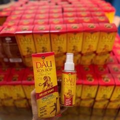 Dầu Xoa Bóp Thảo Dược - Hổ Lộc Vàng - Chai 85ml