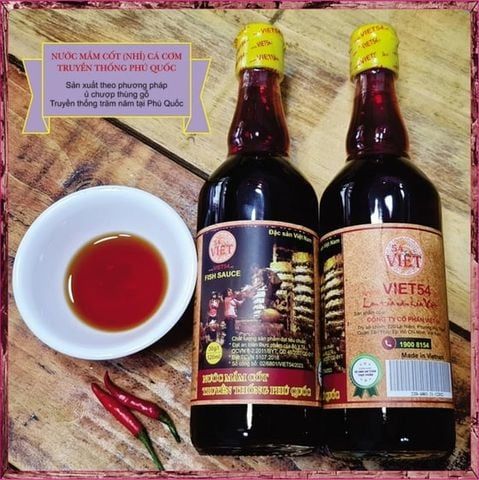 Nước Mắm Cốt Phú Quốc 30N – Chai 520ml