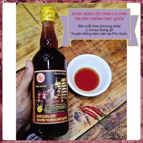 Nước Mắm Cốt Phú Quốc 30N – Chai 520ml