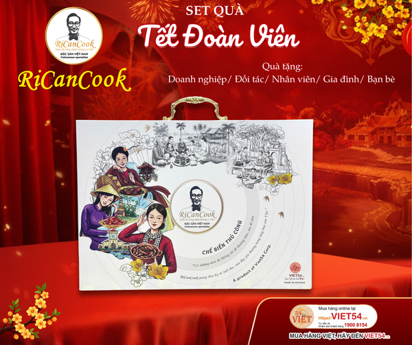 Hộp quà RiCanCook Mỹ Thuật (chỉ bán kèm theo sản phẩm 6 bát RiCanCook)