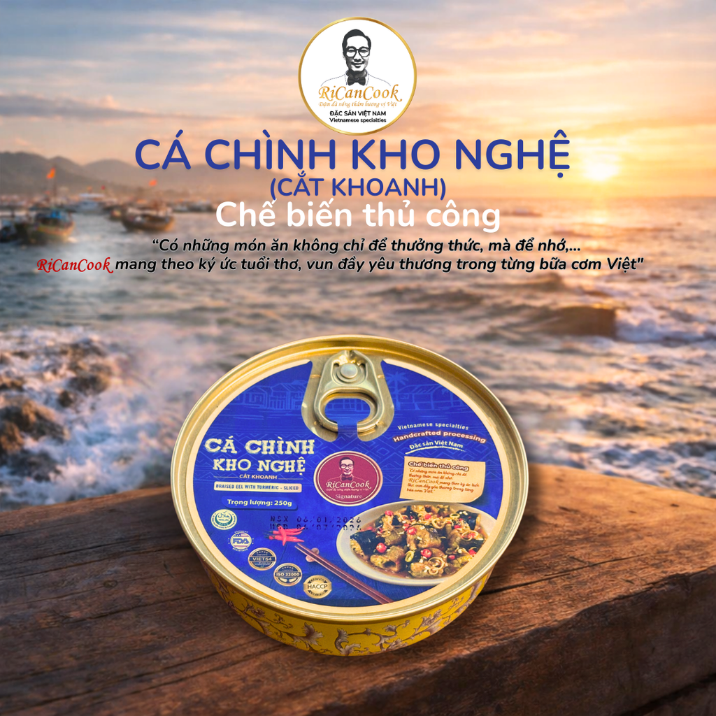 BÁT CÁ CHÌNH KHO NGHỆ (cắt khoanh) - SIGNATURE - RICANCOOK -  (Quý khách vui lòng chọn đơn vị tính)