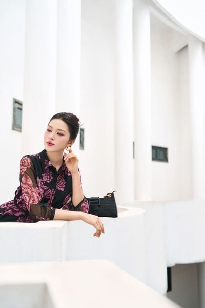  ĐẦM A DÁNG XUÔNG BUỘC DÂY EO 
